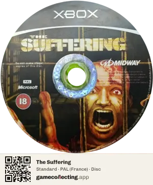 The Suffering Xbox, PAL disc