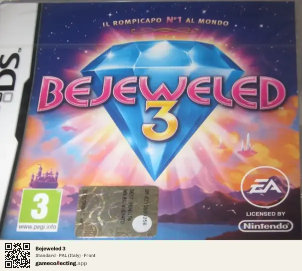 Bejeweled 3 Nintendo DS, Italy box front