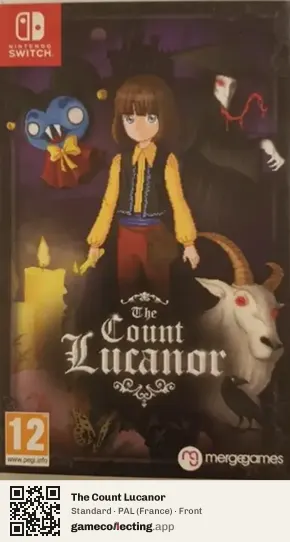 The Count Lucanor Nintendo Switch, France box front