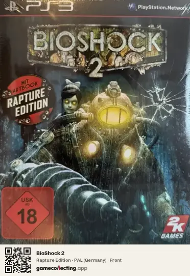 BioShock 2 PlayStation 3, Germany box front