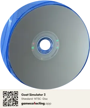 Goat Simulator 3 PlayStation 5, NTSC disc