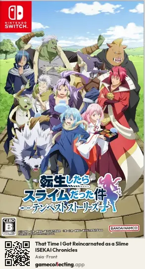 That Time I Got Reincarnated as a Slime ISEKAI Chronicles Nintendo Switch, Asia box front