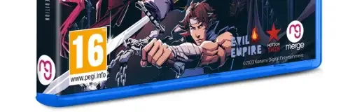 Dead Cells: Return to Castlevania, the PEGI square on its front