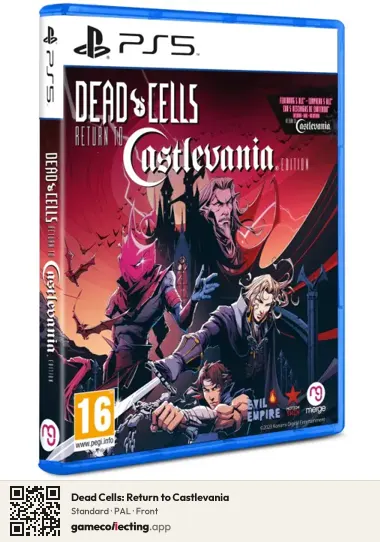 Dead Cells: Return to Castlevania PlayStation 5, PAL box front