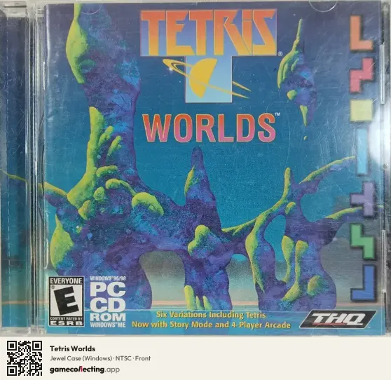 Tetris Worlds Computer, NTSC box front