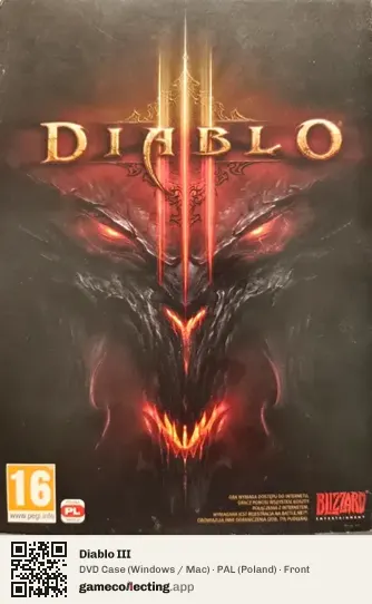 Diablo III Computer, Poland box front