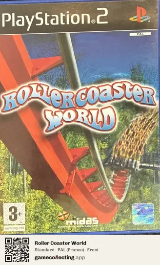 Roller Coaster World PlayStation 2, France box front