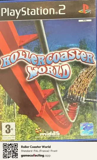 Roller Coaster World PlayStation 2, France box front