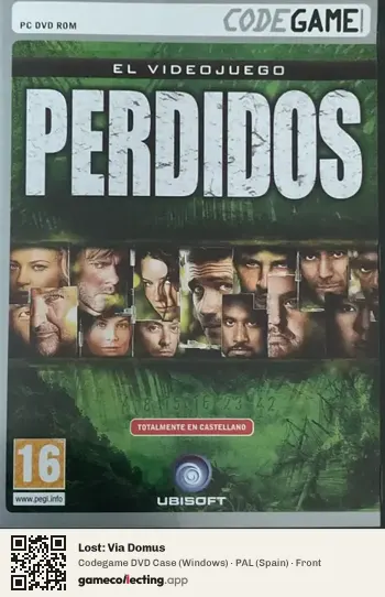 Lost: Via Domus Computer, Spain box front
