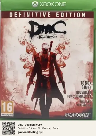 DmC: Devil May Cry Xbox One, France box front