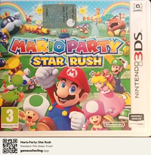 Mario Party: Star Rush Nintendo 3DS, Italy box front