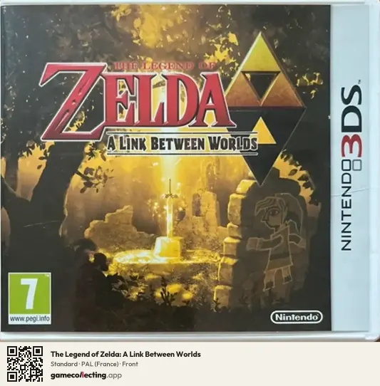 The Legend of Zelda: A Link Between Worlds Nintendo 3DS, France box front