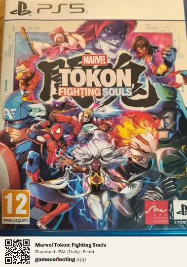Marvel Tokon: Fighting Souls PlayStation 5, Italy box front