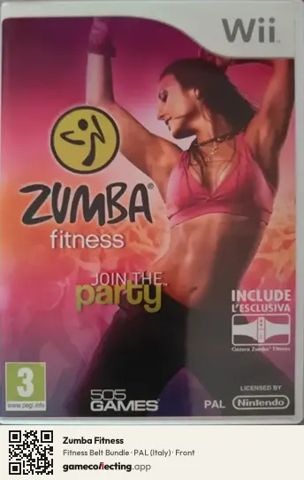 Zumba Fitness Nintendo Wii, Italy box front