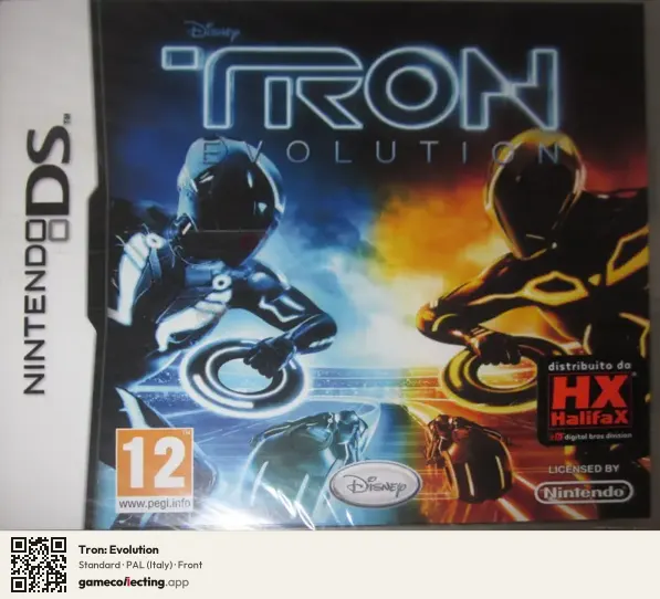 Tron: Evolution Nintendo DS, Italy box front