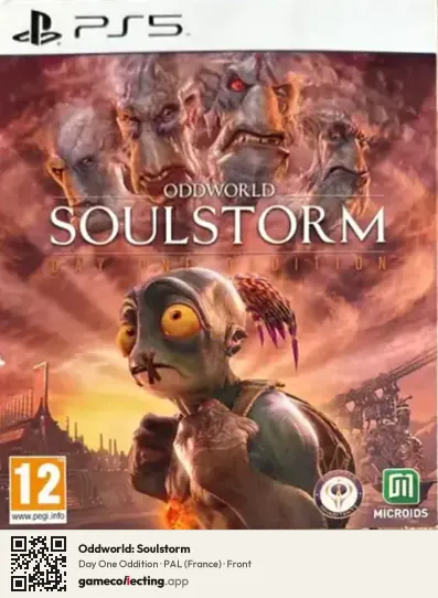 Oddworld: Soulstorm PlayStation 5, France box front
