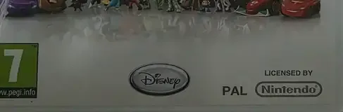 Disney Infinity, the PEGI square on its front