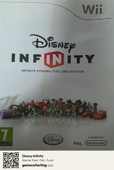 Disney Infinity Nintendo Wii, PAL box front