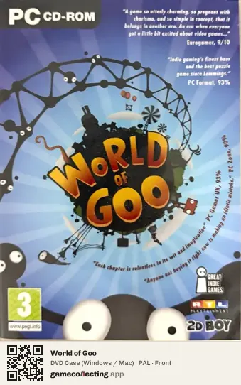 World of Goo Computer, PAL box front