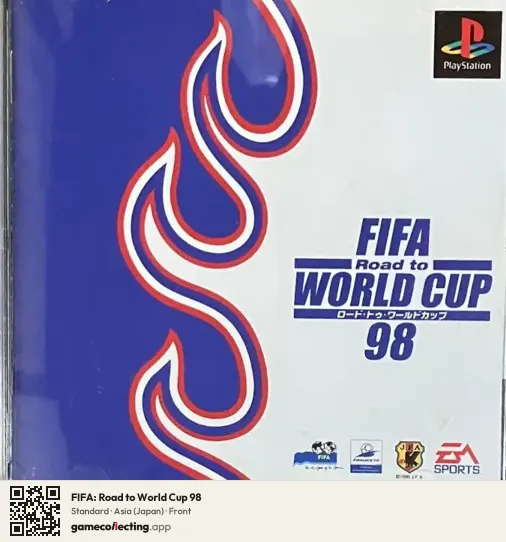 FIFA: Road to World Cup 98 PlayStation, Asia box front