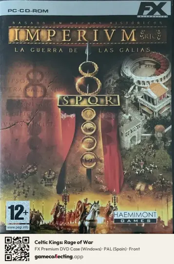 Celtic Kings: Rage of War Computer, Spain box front