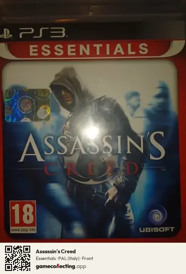 Assassin's Creed PlayStation 3, Italy box front
