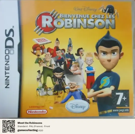 Meet the Robinsons Nintendo DS, France box front