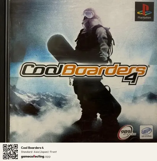 Cool Boarders 4 PlayStation, Asia box front
