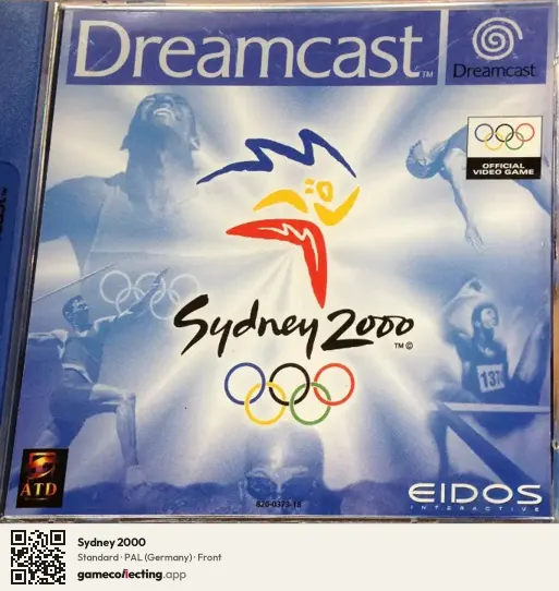 Sydney 2000 Sega Dreamcast, Germany box front
