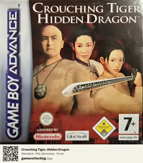 Crouching Tiger, Hidden Dragon Game Boy Advance, Germany box front