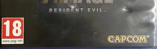 Resident Evil Village, the USK square on its front