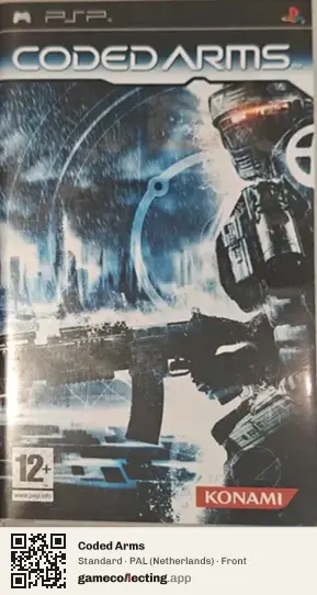 Coded Arms PlayStation Portable, Netherlands box front