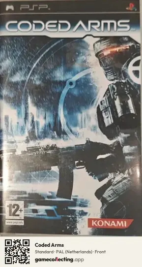 Coded Arms PlayStation Portable, Netherlands box front