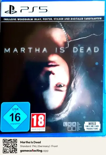 Martha Is Dead PlayStation 5, Germany box front