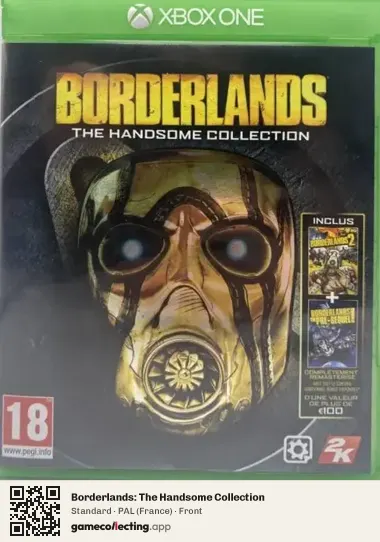Borderlands: The Handsome Collection Xbox One, France box front