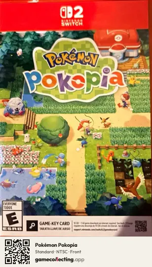 Pokémon Pokopia Nintendo Switch 2, NTSC box front
