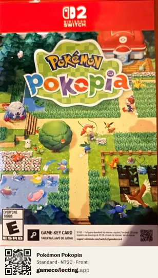 Pokémon Pokopia Nintendo Switch 2, NTSC box front