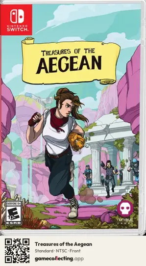 Treasures of the Aegean Nintendo Switch, NTSC box front