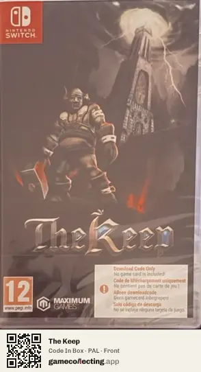 The Keep Nintendo Switch, PAL box front