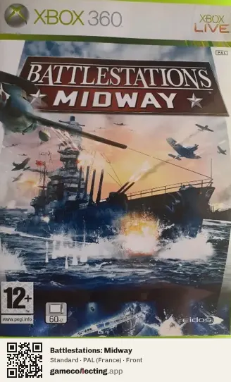 Battlestations: Midway Xbox 360, France box front