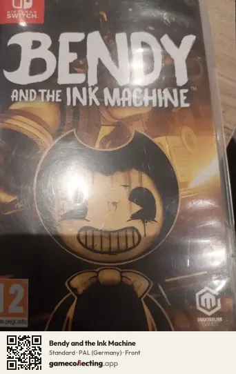 Bendy and the Ink Machine Nintendo Switch, Germany box front