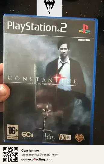 Constantine PlayStation 2, France box front