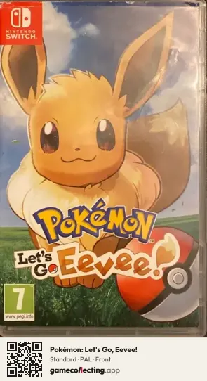 Pokémon: Let's Go, Eevee! Nintendo Switch, PAL box front