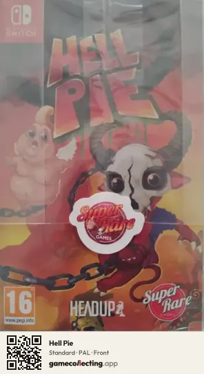 Hell Pie Nintendo Switch, PAL box front