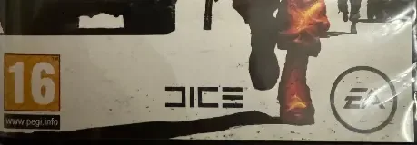 Battlefield: Bad Company 2, the PEGI square on its front