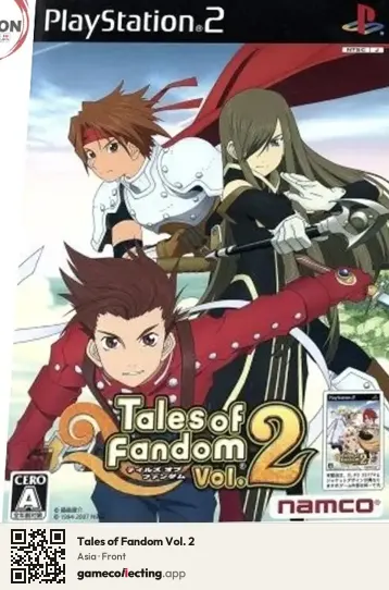 Tales of Fandom Vol. 2 PlayStation 2, Asia box front