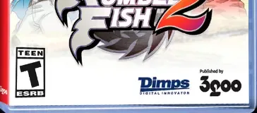 The Rumble Fish 2, the ESRB box on its front