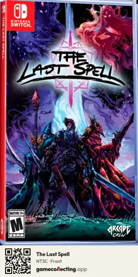 The Last Spell Nintendo Switch, NTSC box front