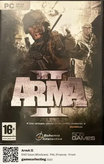 ArmA II Computer, France box front