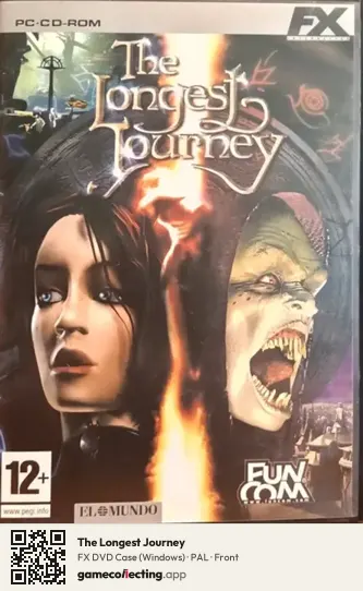 The Longest Journey Computer, PAL box front